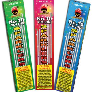 No.10 Color Sparklers