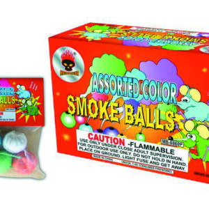 Assorted Color Smoke Balls, Paper
