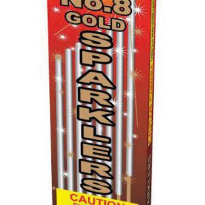 No.8 Gold Sparklers