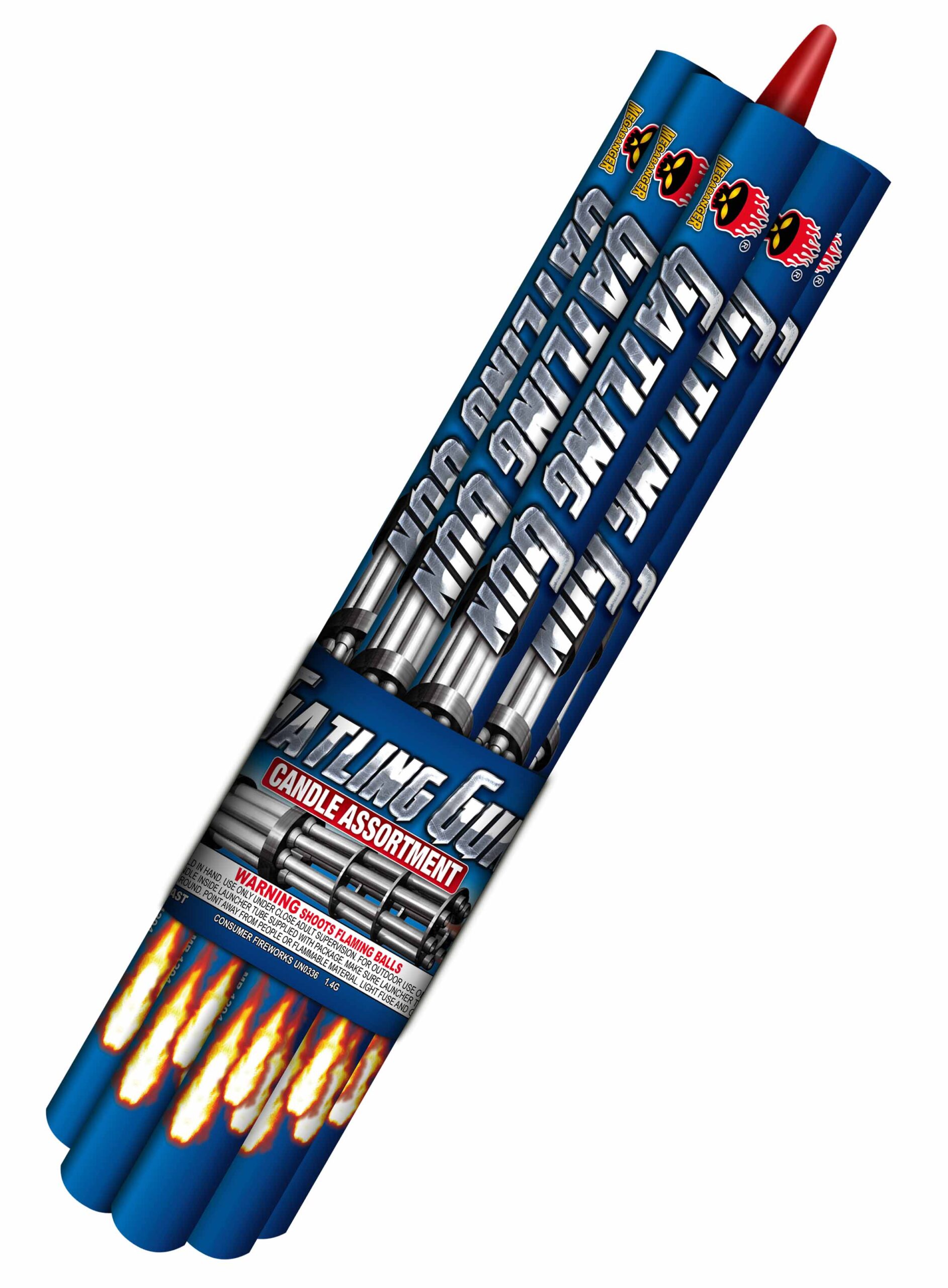 Gatling Gun Candle Asst