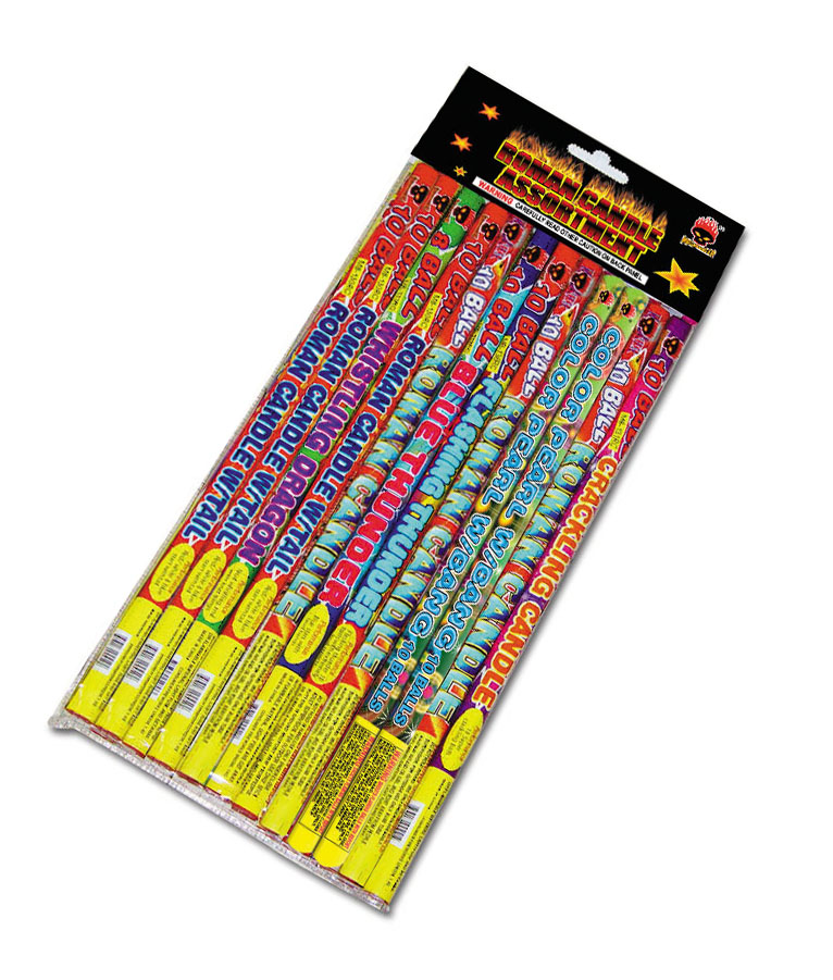 Roman Candle Assortment Flat Pack