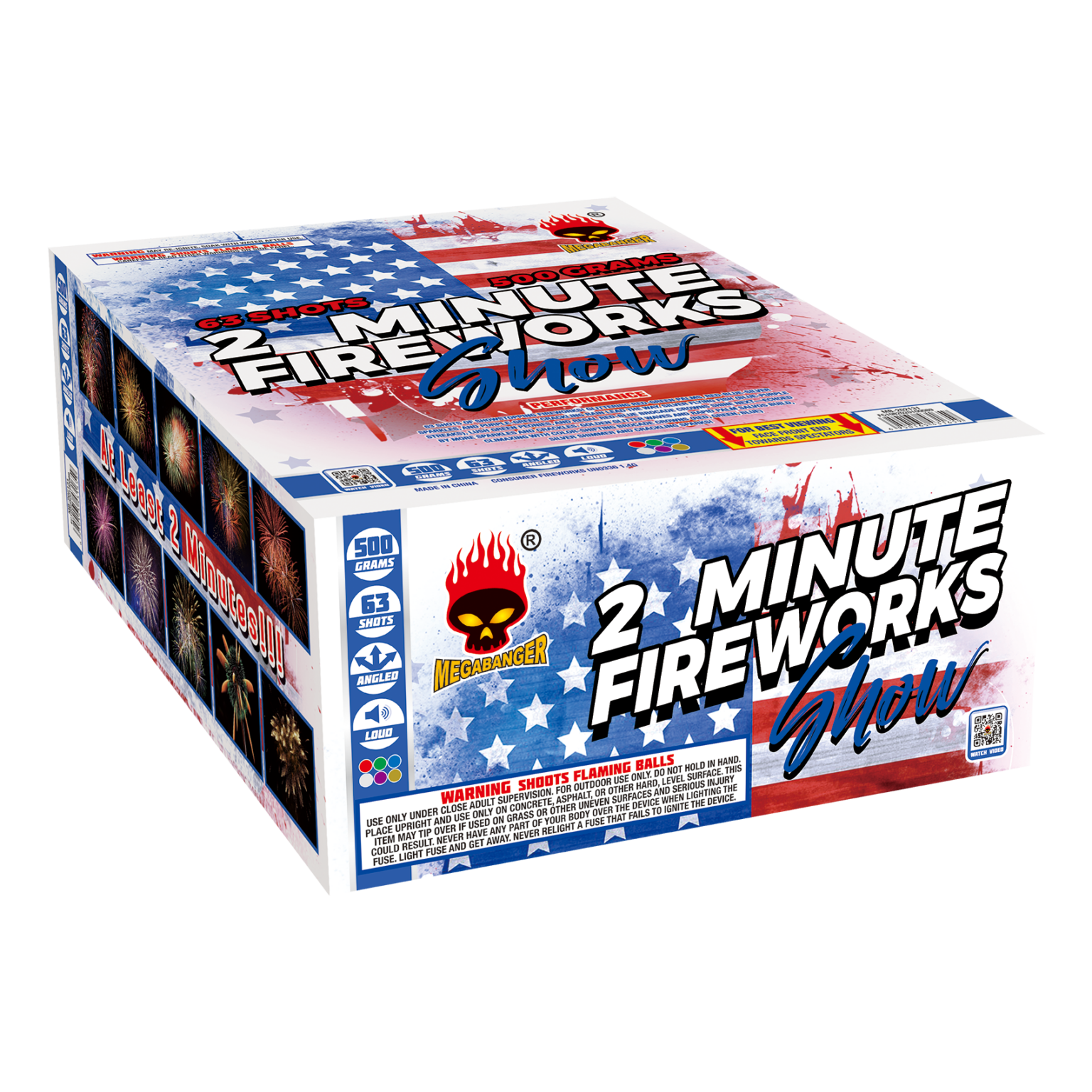 500 Gram Multiple Shots – Megabanger Fireworks