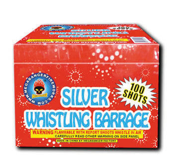 Silver Whistling Barrage 100 Shots