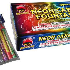 Neon Cake Fountain
