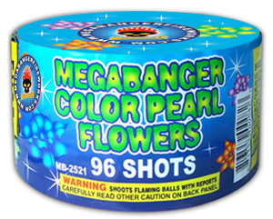 Megabanger Color Pearl Flowers,96 Shots